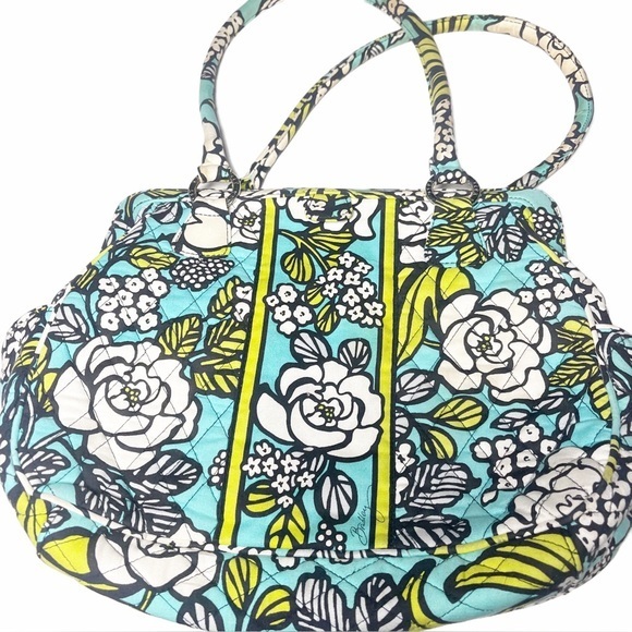 Vera Bradley Frame bag in Island Blooms pattern purse - Picture 1 of 10